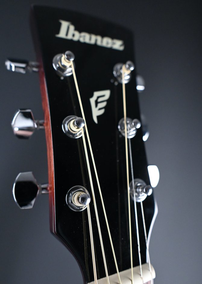 Ibanez PN50TKE-NDH Natural w/ Dark Brown Sunburst Back and Sides #741