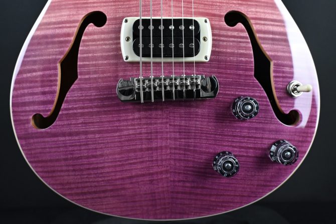 PRS PRS SE Ed Sheeran Hollowbody I Piezo Baritone Pink Ombre #473