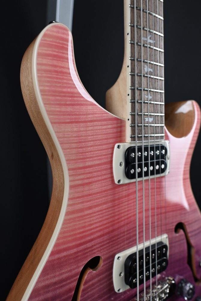 PRS PRS SE Ed Sheeran Hollowbody I Piezo Baritone Pink Ombre #473