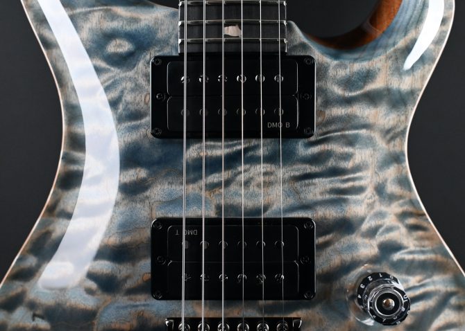 PRS Custom 24 Artist Grade One-Piece Quilt Indigo #899