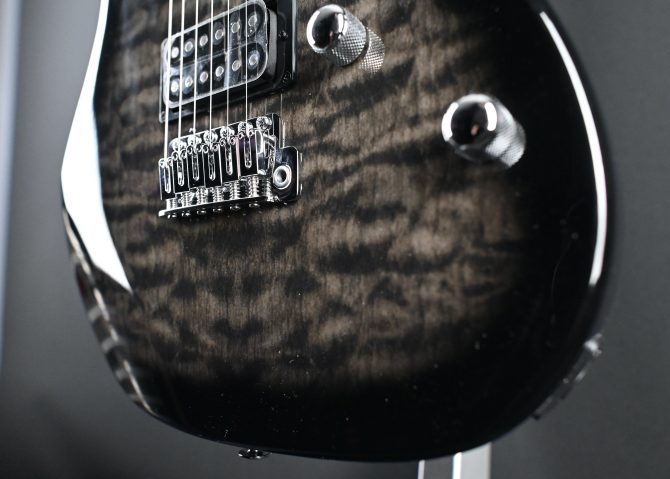 Ibanez GRX70QA-TKS Gio Series Transparent Black Sunburst #511