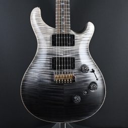 PRS Wood Library Custom 24 Piezo 10-Top Gray Black Fade with Charcoal Back #605