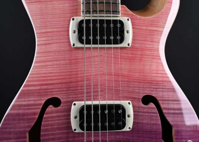 PRS PRS SE Ed Sheeran Hollowbody I Piezo Baritone Pink Ombre #473
