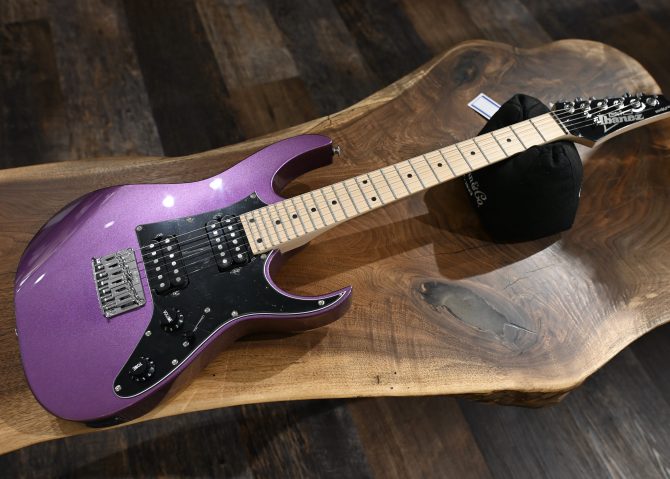 Ibanez GRGM21M-MPL Gio RG Mikro Series Metallic Purple #110