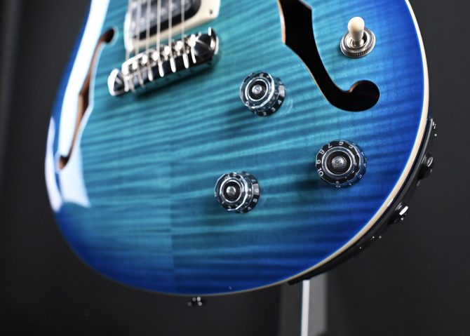 PRS SE Hollowbody I Piezo Lake Blue #754