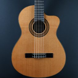 Ibanez GA6CE-AM Amber High Gloss Classical Guitar #718