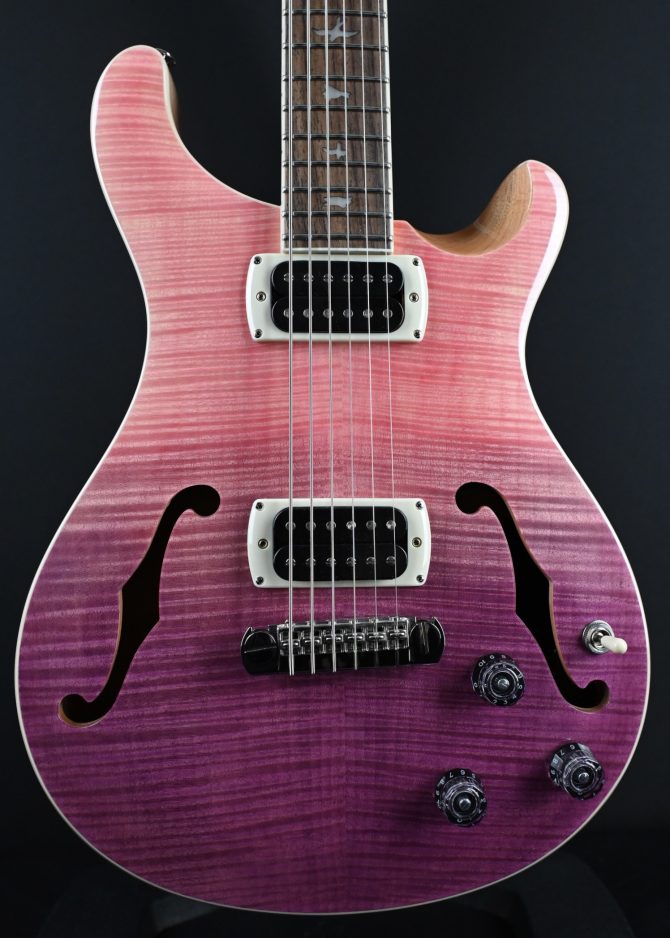 PRS PRS SE Ed Sheeran Hollowbody I Piezo Baritone Pink Ombre #473