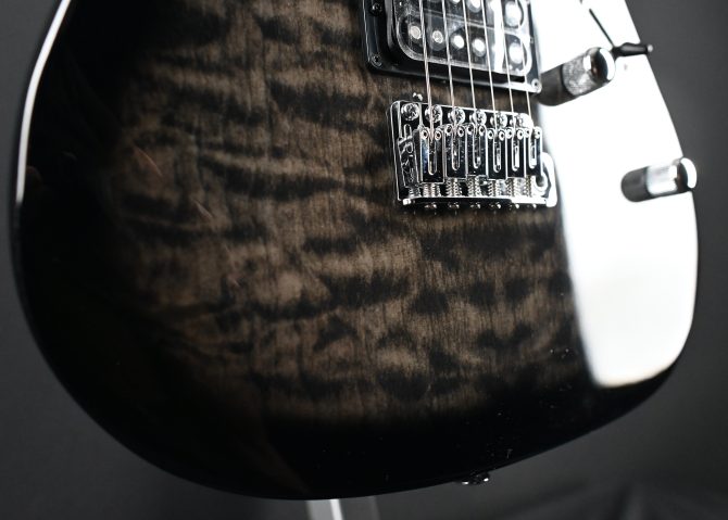 Ibanez GRX70QA-TKS Gio Series Transparent Black Sunburst #511