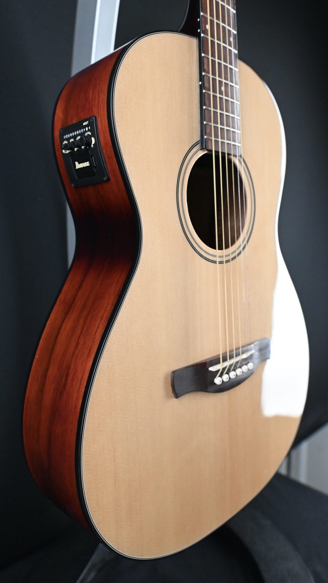 Ibanez PN50TKE-NDH Natural w/ Dark Brown Sunburst Back and Sides #741