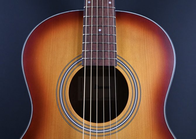 Ibanez PN50-ORH Open Pore Brown Sunburst Parlor Acoustic #703