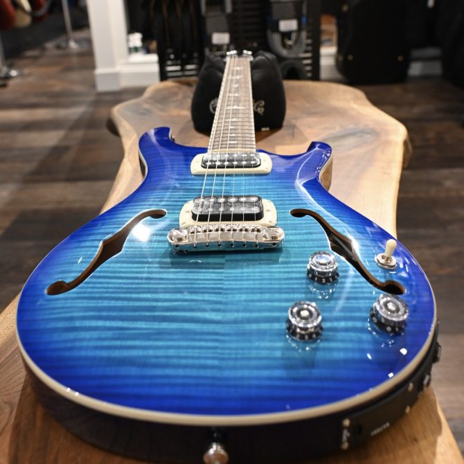PRS SE Hollowbody I Piezo Lake Blue #754