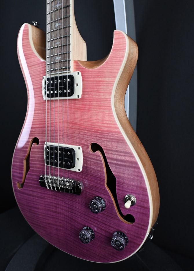 PRS PRS SE Ed Sheeran Hollowbody I Piezo Baritone Pink Ombre #473