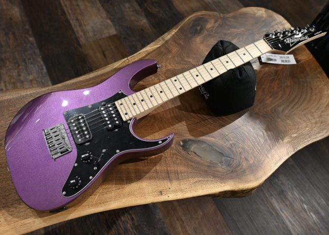 Ibanez GRGM21M-MPL Gio RG Mikro Series Metallic Purple #105