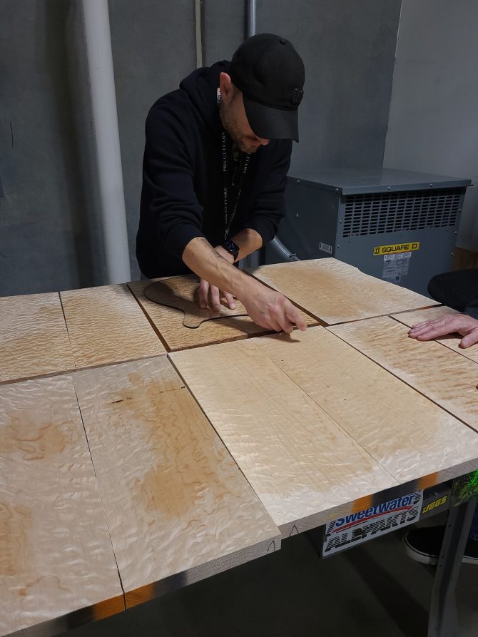 PRS Wood Library Custom 24 Semi-Hollow 10-Top Quilt Maple w/ Maple Board *In Progress*