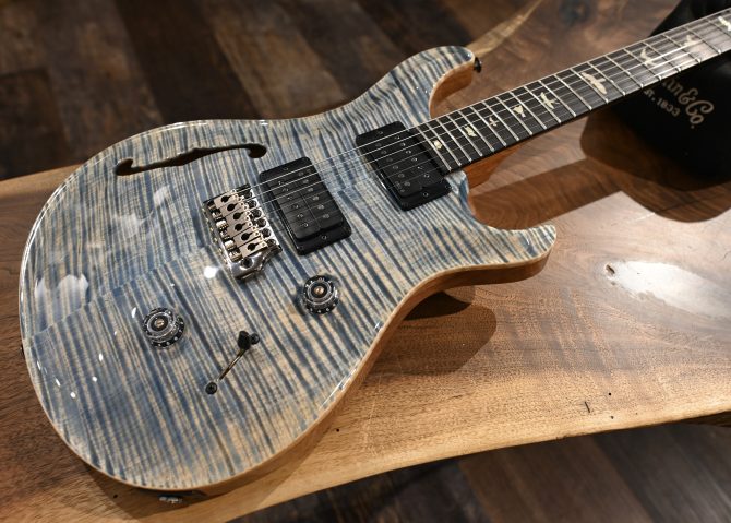 PRS Custom 24 Semi-Hollow Artist Package Faded Indigo #624