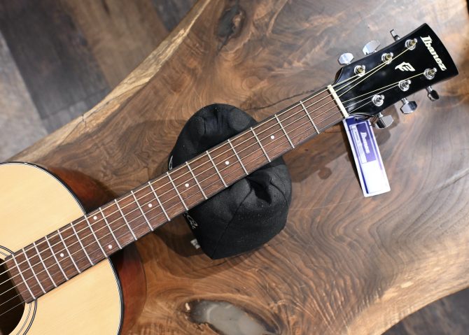 Ibanez PN50TKE-NDH Natural w/ Dark Brown Sunburst Back and Sides #741