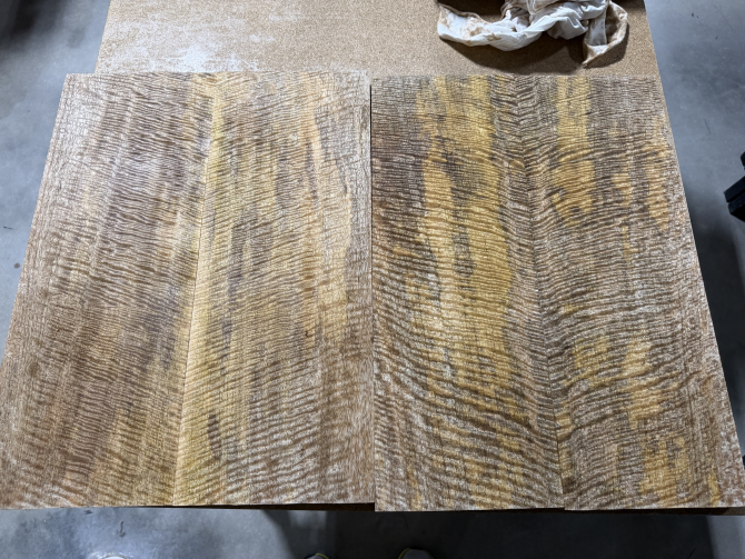 PRS Wood Library Hollowbody II Piezo Mango w/ Maple Board *In Progress*