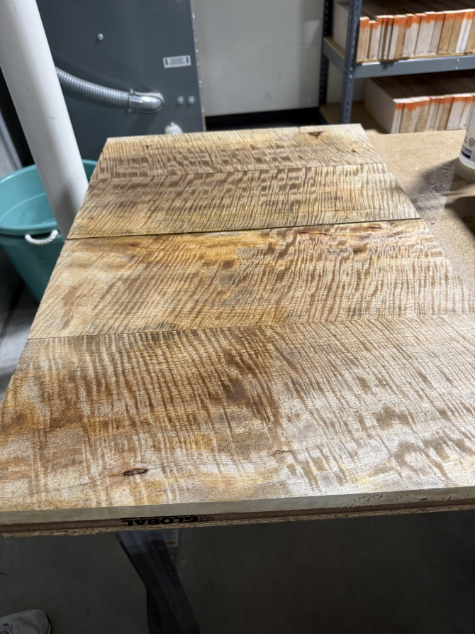 PRS Wood Library Hollowbody II Piezo Mango w/ Ebony Board *In Progress*