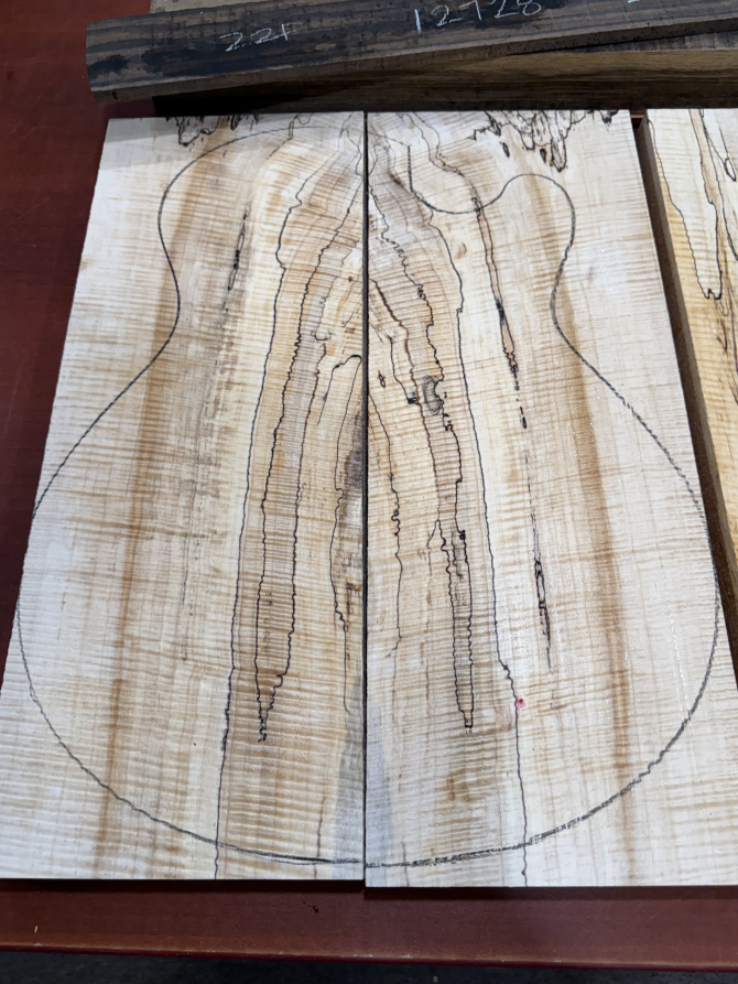 PRS Private Stock #12728 Singlecut Archtop II Spalted Maple *In Progress*