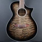 Ibanez AEWC16QA-TKH Transparent Black Sunburst High Gloss #486