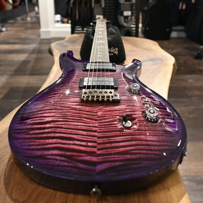 PRS PRS Custom 24-08 DMO 10-Top Sprayer's Choice Pomegranate Purple Burst #445
