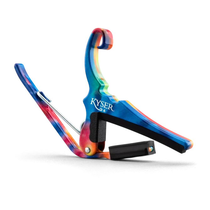 Kyser KY-KG6TDA Acoustic Guitar Capo Tie Dye