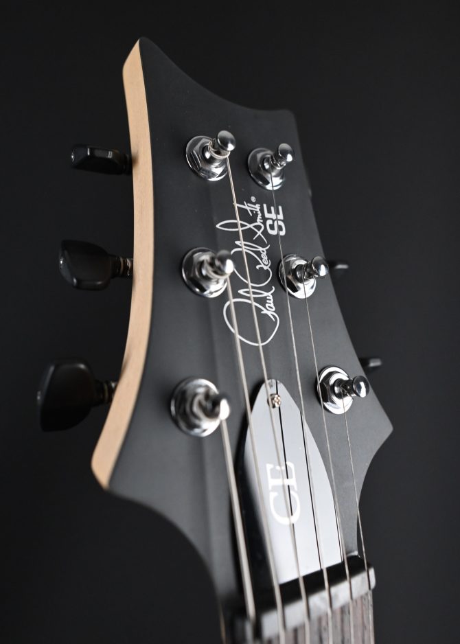 PRS SE CE 24 Standard Stoptail Satin Charcoal #747