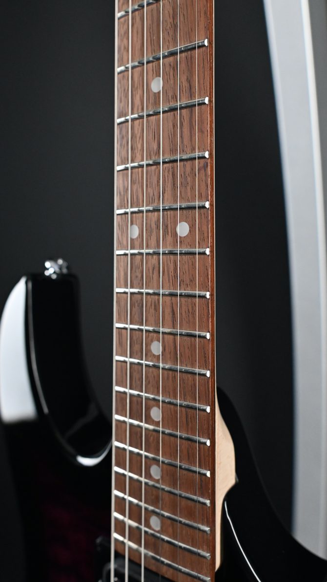 Ibanez GRX70QA-TVT Gio Series Transparent Violet Sunburst #637