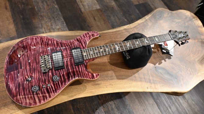 PRS Custom 24-08 DMO 10-Top Pomegranate #366