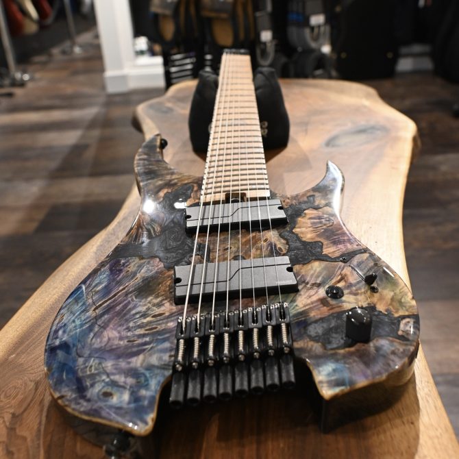 Legator Ghost GX8F-CL Coral Headless Multi-Scale 8-String