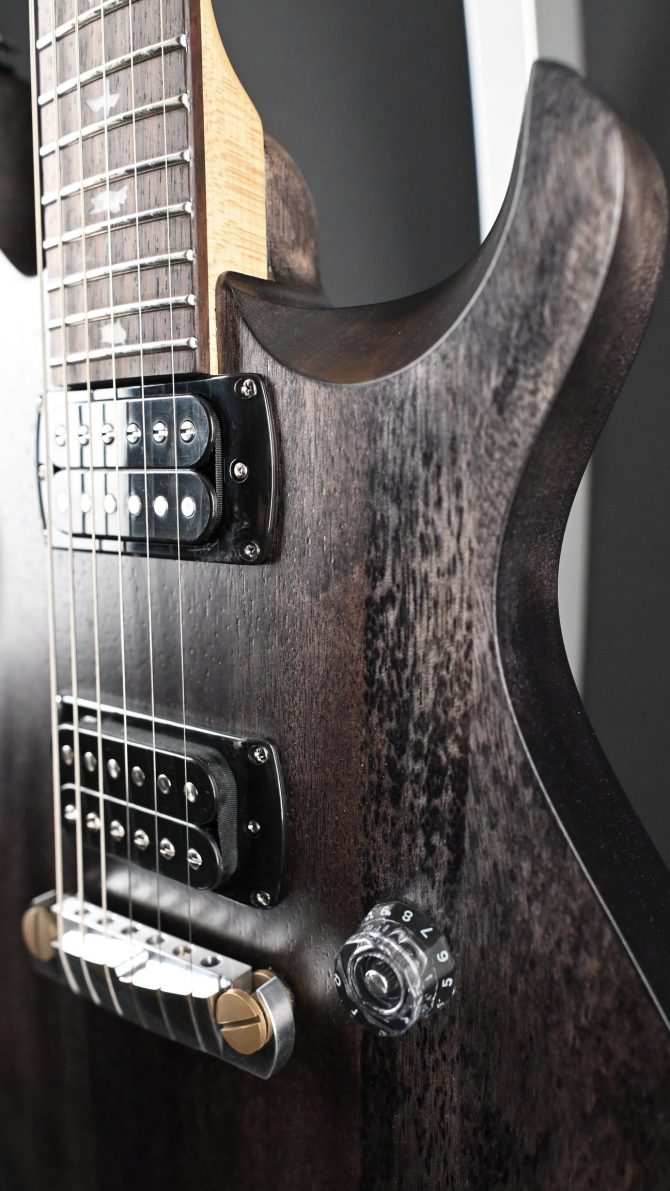 PRS SE CE 24 Standard Stoptail Satin Charcoal #747