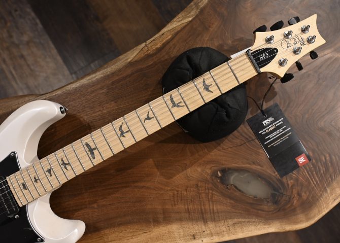 PRS SE NF3 Maple Pearl White #586
