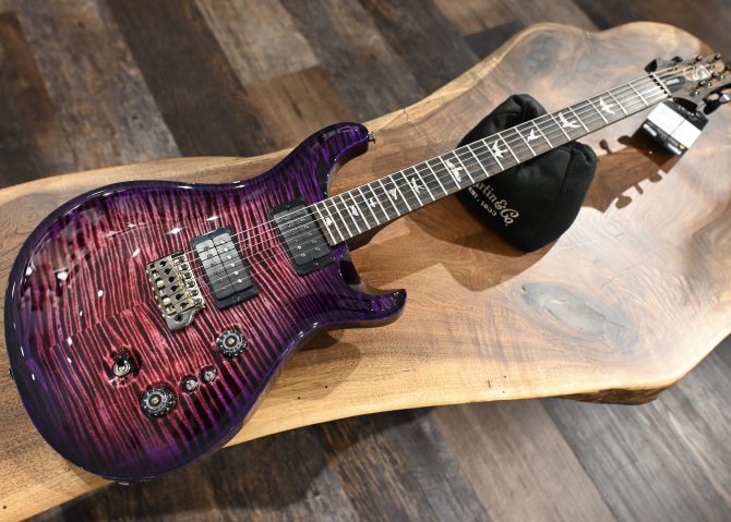 PRS PRS Custom 24-08 DMO 10-Top Sprayer's Choice Pomegranate Purple Burst #445