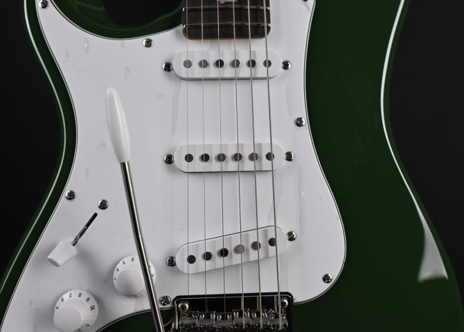 PRS SE Silver Sky Rosewood "Lefty" Laurel Green #511