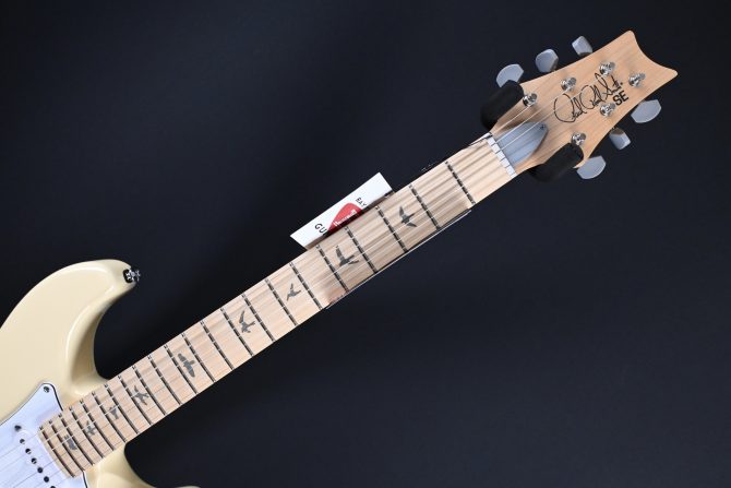 PRS SE Silver Sky Maple Moon White #869