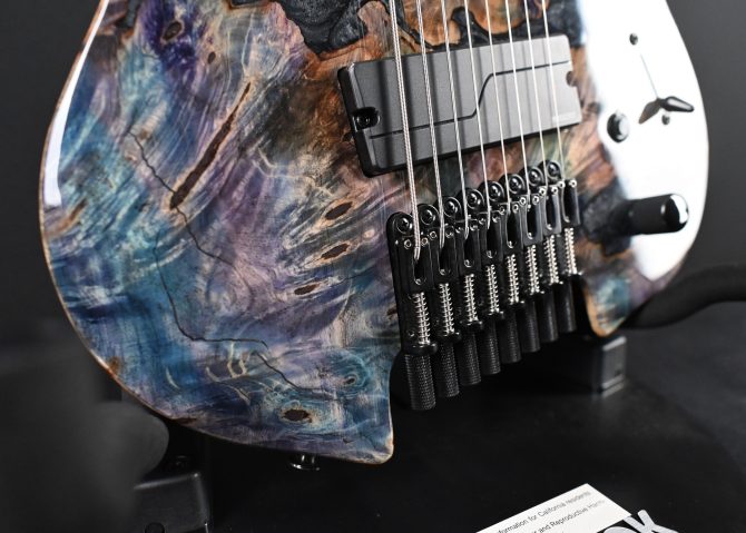 Legator Ghost GX8F-CL Coral Headless Multi-Scale 8-String