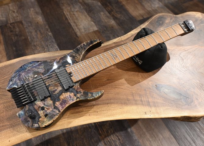 Legator Ghost GX8F-CL Coral Headless Multi-Scale 8-String