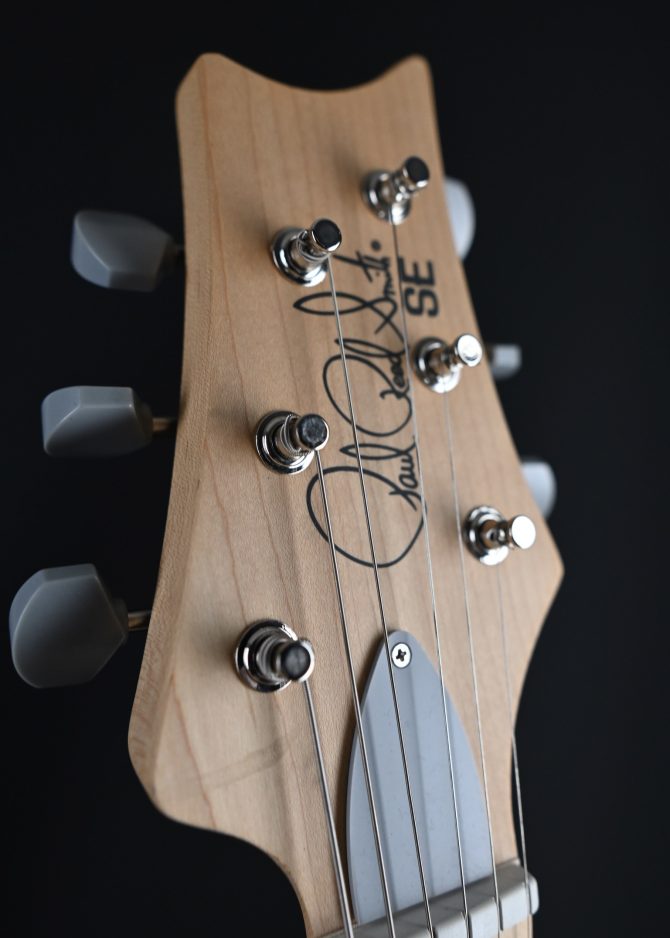 PRS SE Silver Sky Maple Moon White #869