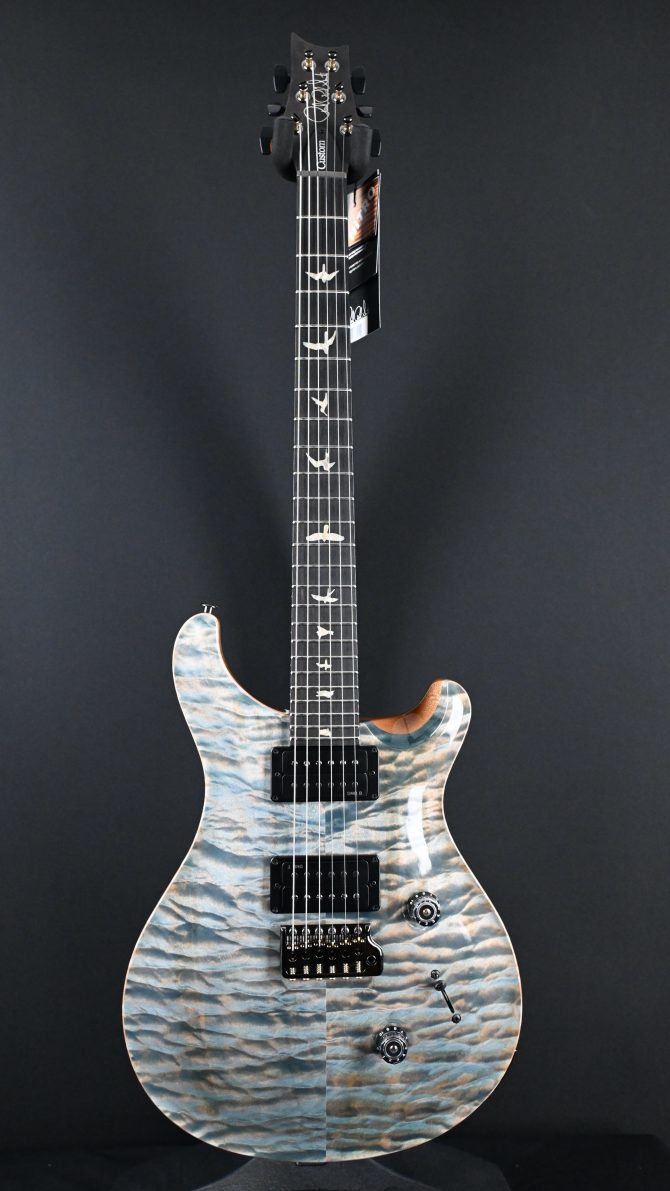 PRS Custom 24 Artist Grade Quilt Maple Faded Indigo #745