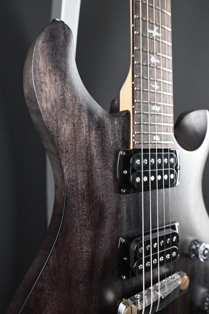 PRS SE CE 24 Standard Stoptail Satin Charcoal #747