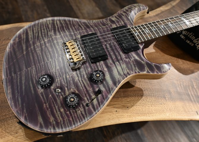 PRS Wood Library Custom 24 Piezo 10-Top Aurora Borealis #603