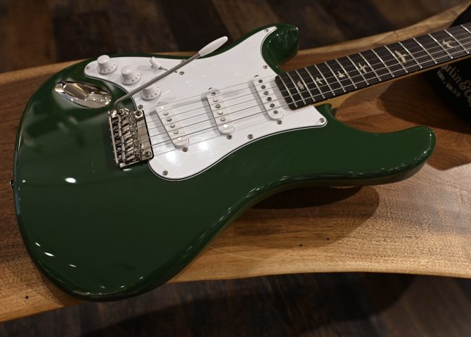 PRS SE Silver Sky Rosewood "Lefty" Laurel Green #511