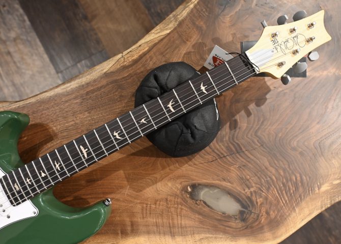 PRS SE Silver Sky Rosewood "Lefty" Laurel Green #511
