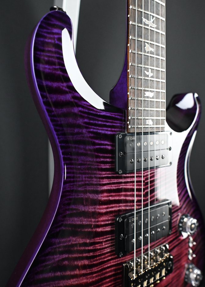 PRS PRS Custom 24-08 DMO 10-Top Sprayer's Choice Pomegranate Purple Burst #445