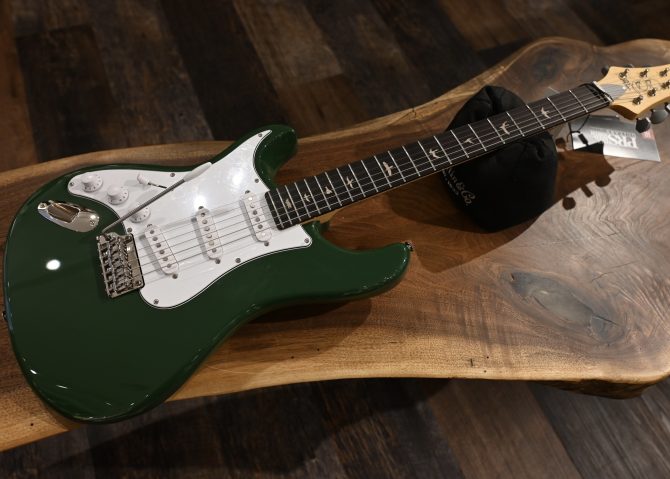 PRS SE Silver Sky Rosewood "Lefty" Laurel Green #511