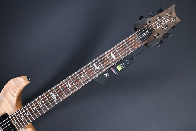 PRS Wood Library Custom 24 Piezo 10-Top Gray Black Fade #964