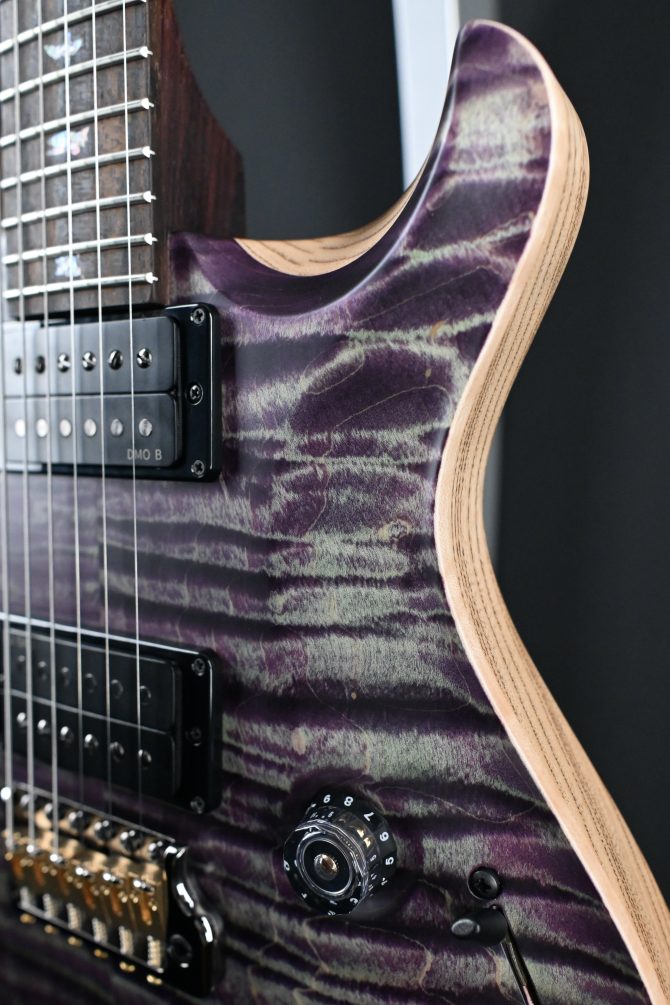 PRS Wood Library Custom 24 Piezo 10-Top Aurora Borealis #603