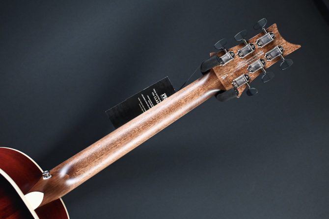 PRS SE P20E Parlor Acoustic Guitar Fire Red Burst #422