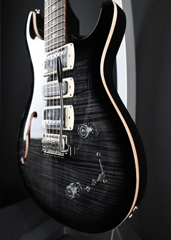 PRS SE Special Semi-Hollow Charcoal Burst #763