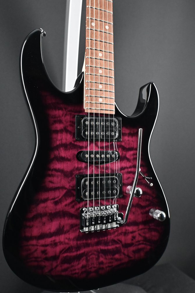 Ibanez GRX70QA-TVT Gio Series Transparent Violet Sunburst #637